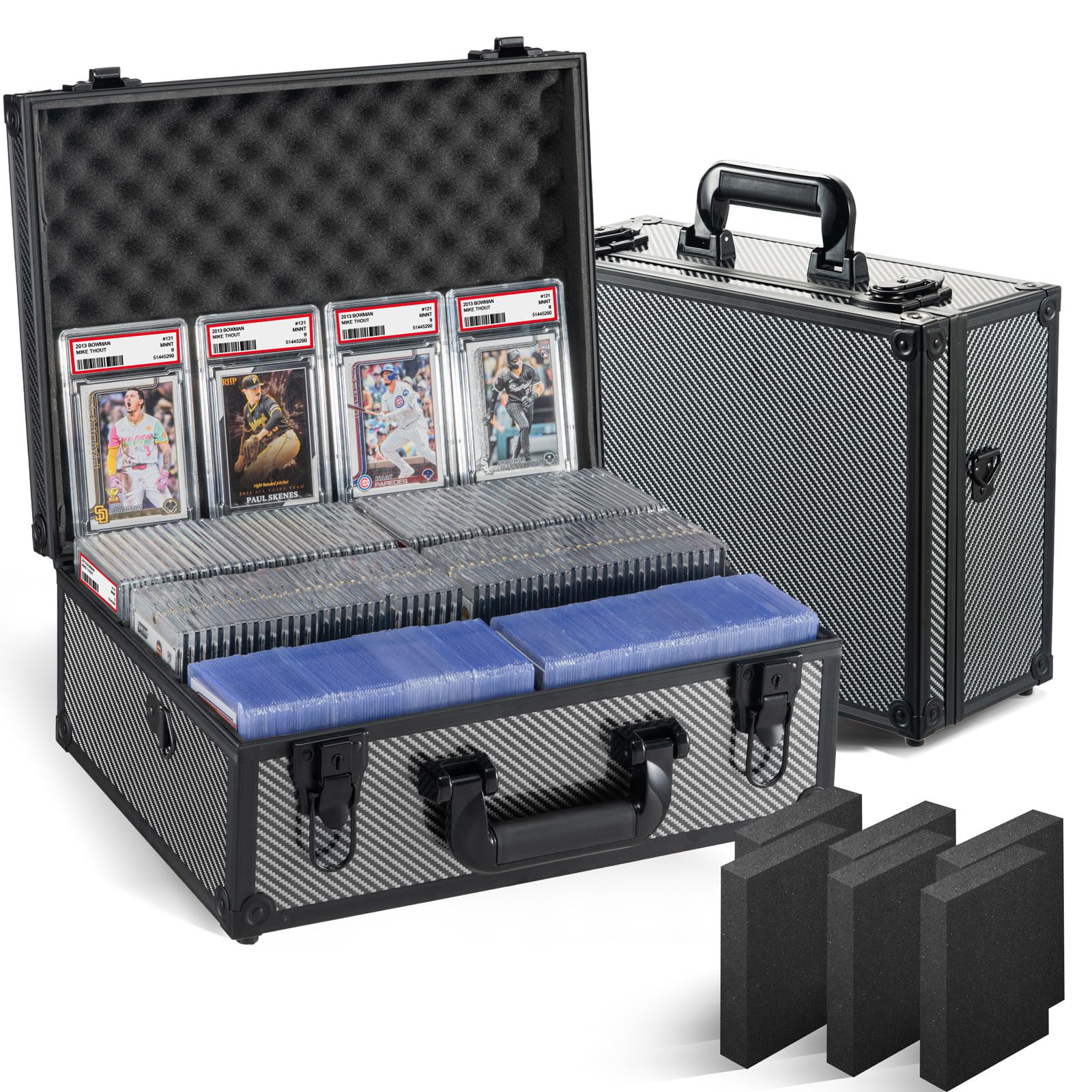 Amazon.com: Graded Card Storage Box, Trading Cards Slab Carrying